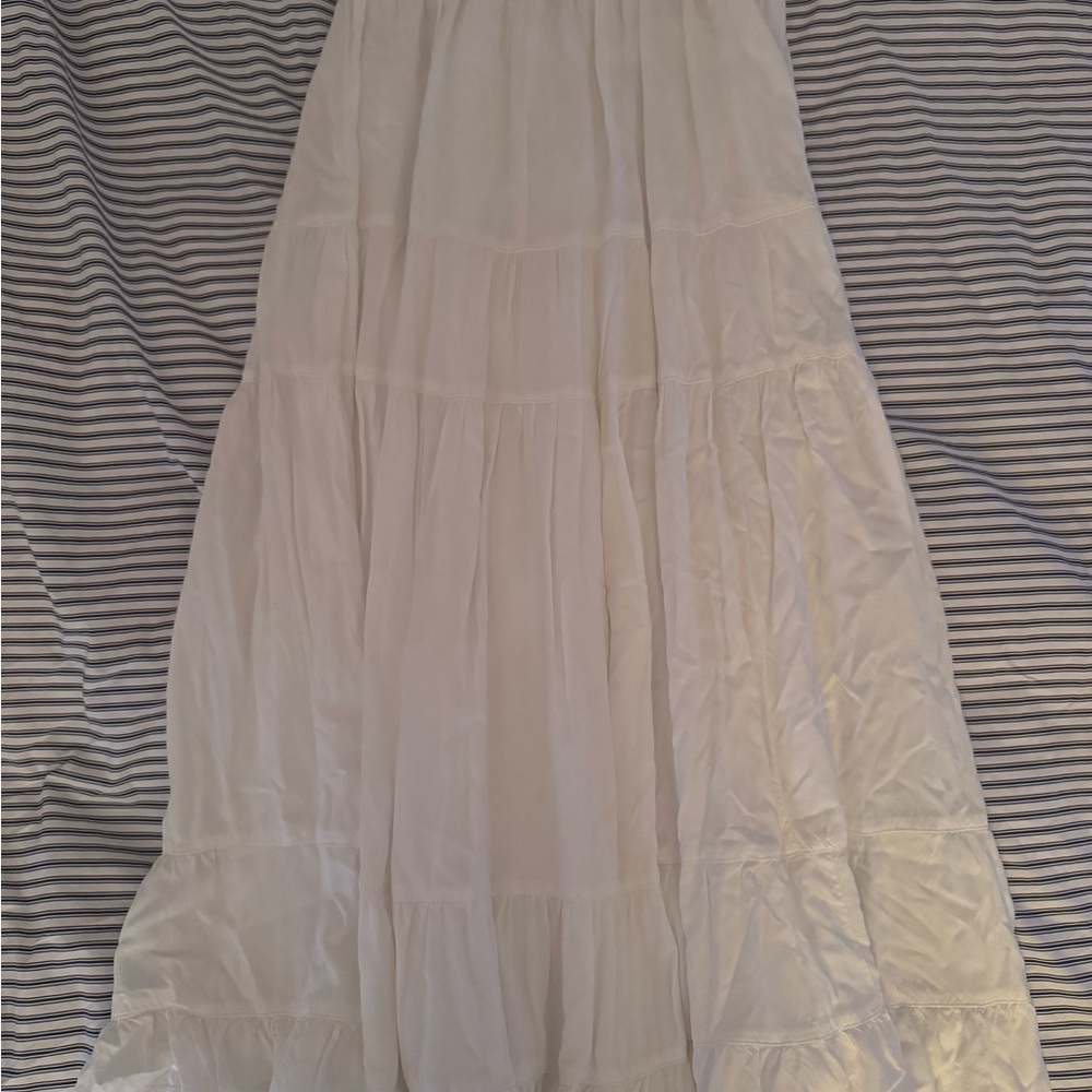 American Eagle Outfitters White Maxi Skirt
